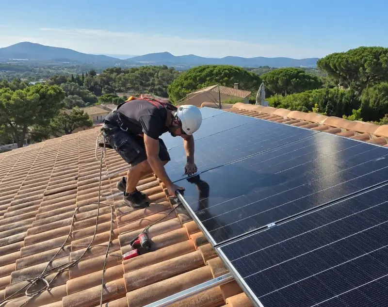 Installateur panneaux solaires Le Vivier — pose photovoltaïque sur toiture